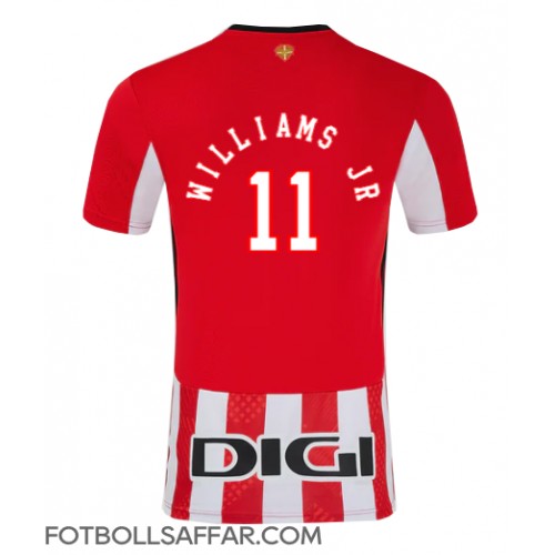 Athletic Bilbao Nico Williams #11 Hemmatröja 2024-25 Kortärmad